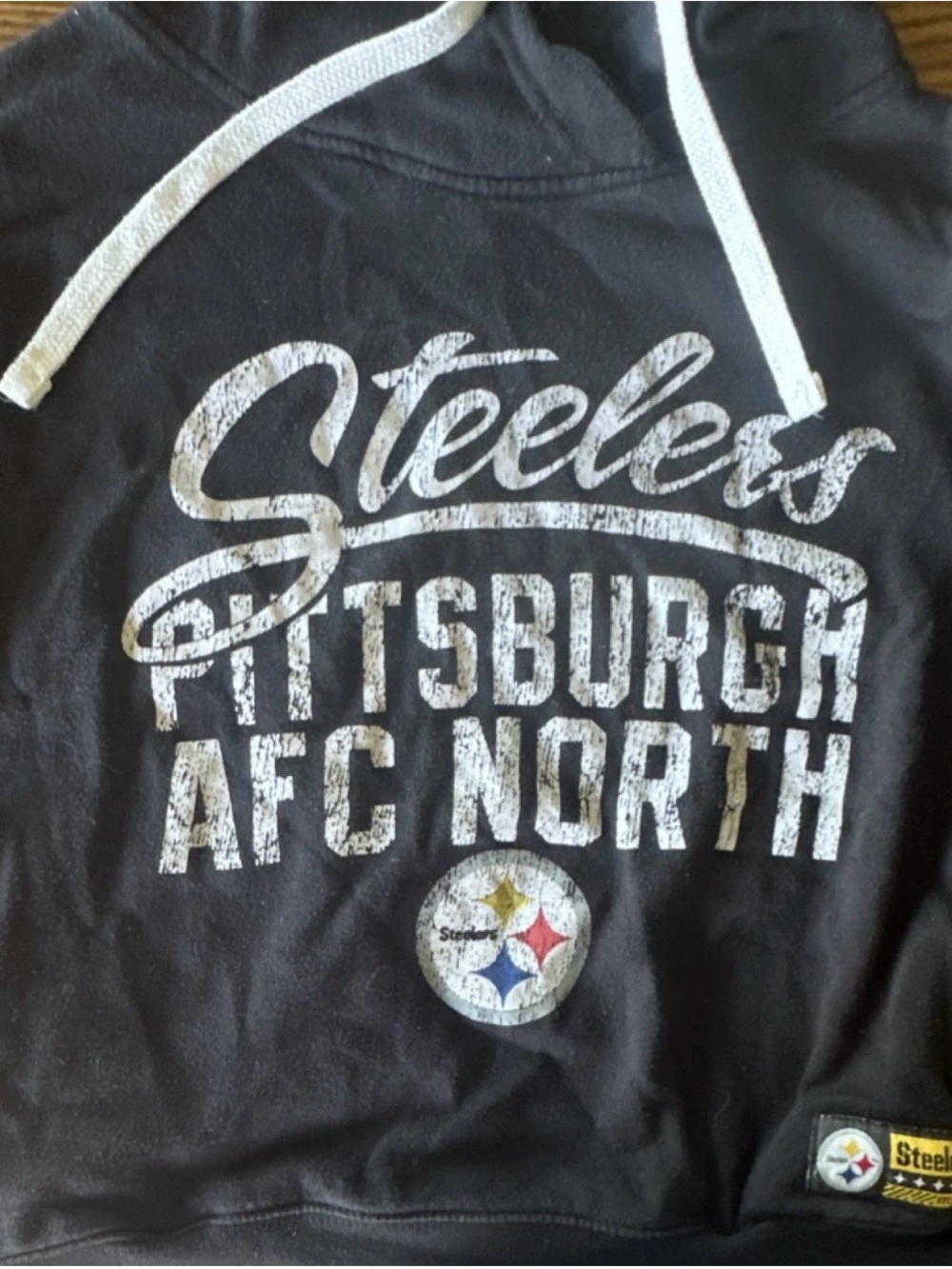 Pittsburgh Steelers Women's Black Pullover Hoodie